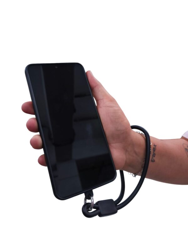 Cordão emborrachado SALVA CELULAR novidade Snap Brindes