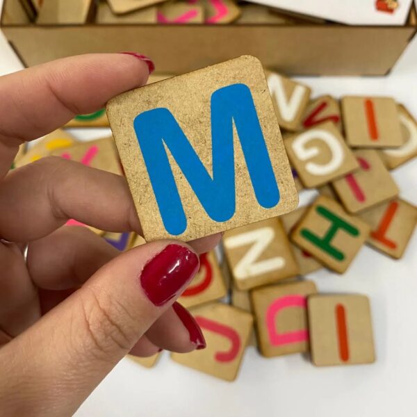 Alfabeto móvel personalizado