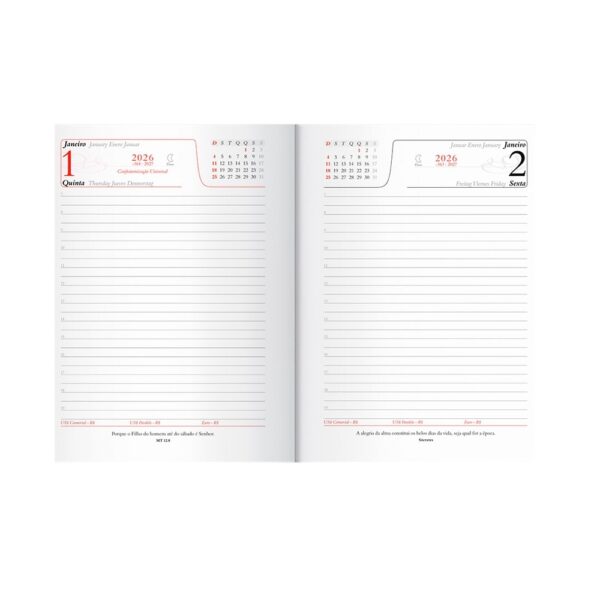 Agenda Diária 2026 - Image 2